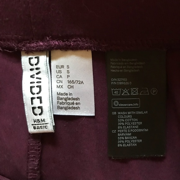 Purple Divided H&M skater skirt - Picture 2 of 2